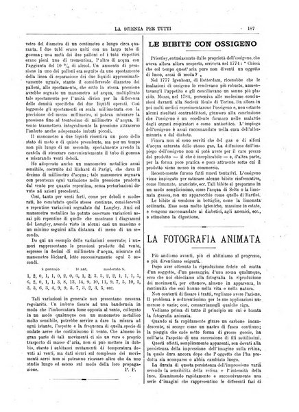 La scienza per tutti giornale popolare illustrato