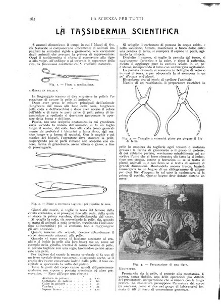 La scienza per tutti giornale popolare illustrato