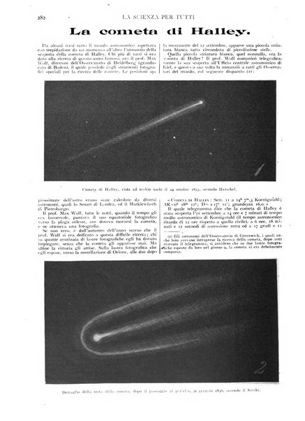 La scienza per tutti giornale popolare illustrato