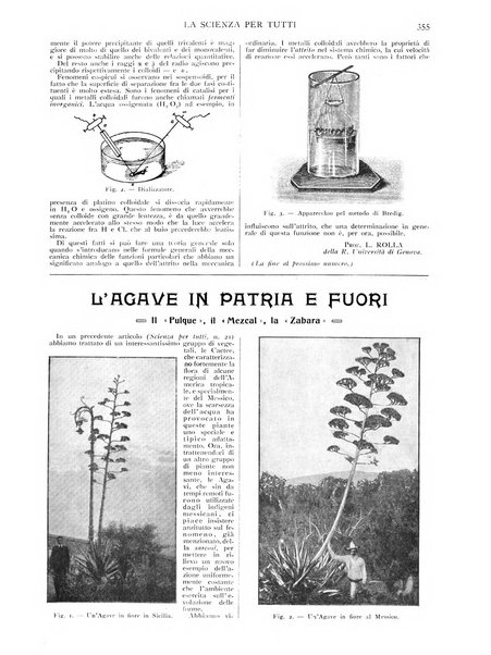 La scienza per tutti giornale popolare illustrato