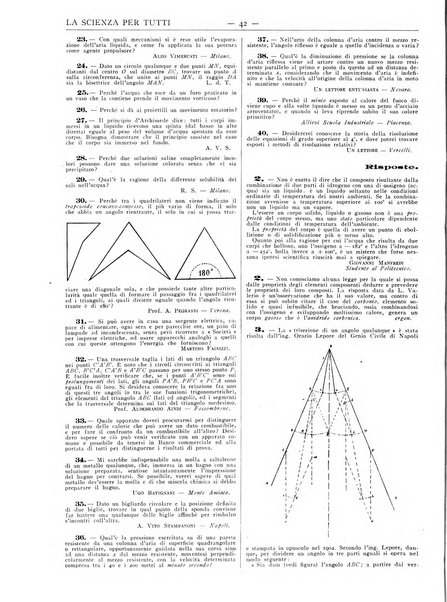 La scienza per tutti giornale popolare illustrato