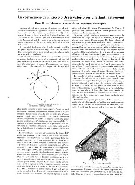 La scienza per tutti giornale popolare illustrato