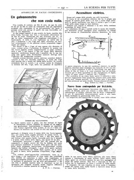 La scienza per tutti giornale popolare illustrato