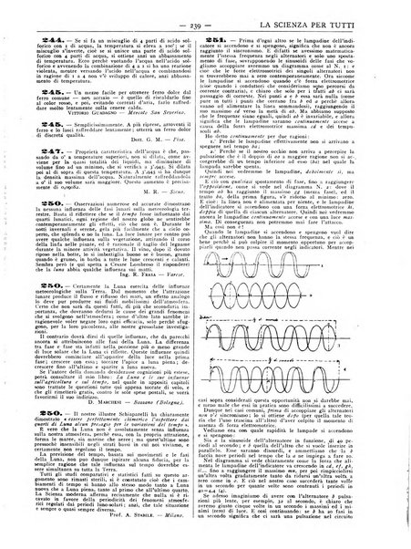 La scienza per tutti giornale popolare illustrato