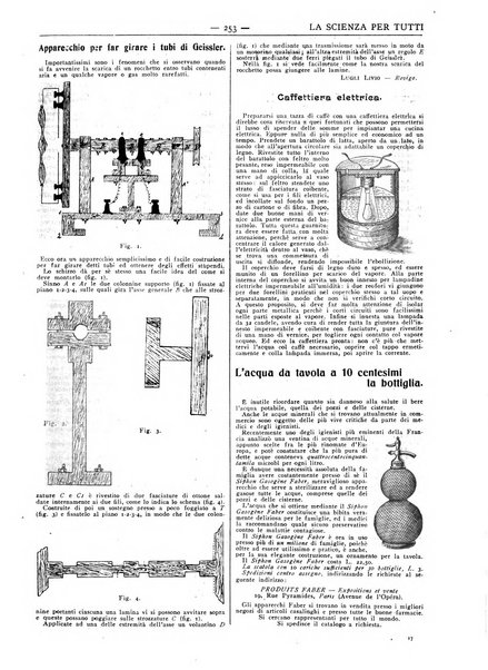 La scienza per tutti giornale popolare illustrato