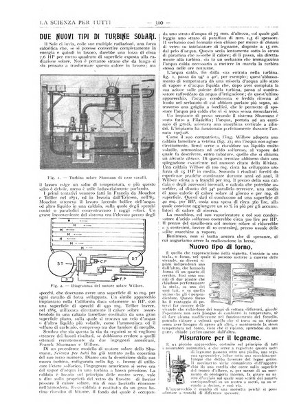 La scienza per tutti giornale popolare illustrato