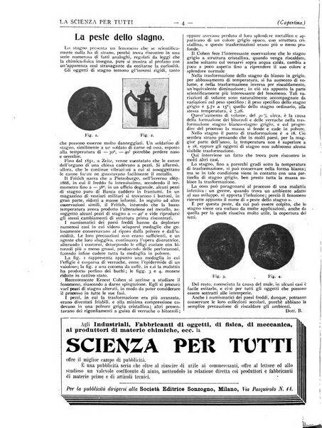 La scienza per tutti giornale popolare illustrato