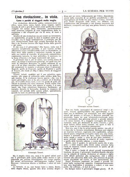 La scienza per tutti giornale popolare illustrato