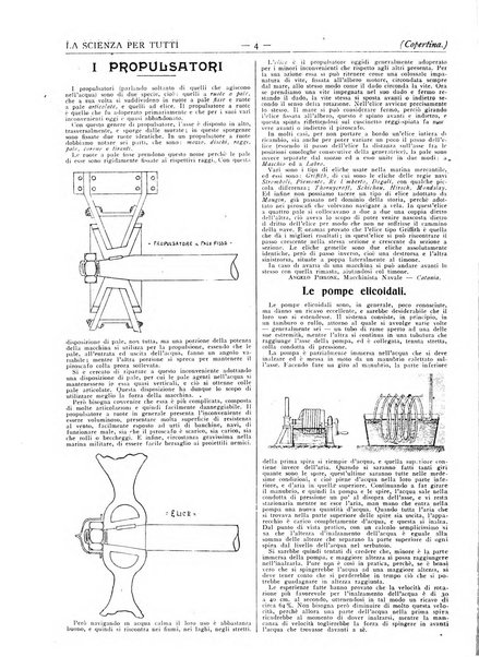 La scienza per tutti giornale popolare illustrato