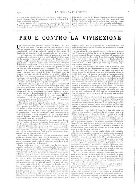 La scienza per tutti giornale popolare illustrato