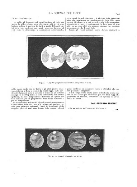 La scienza per tutti giornale popolare illustrato