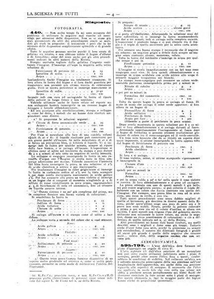 La scienza per tutti giornale popolare illustrato