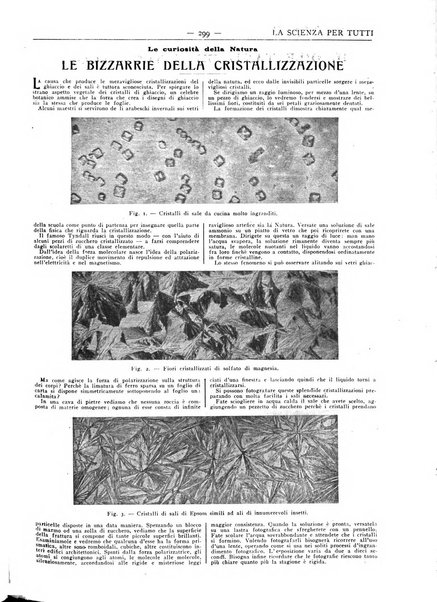 La scienza per tutti giornale popolare illustrato