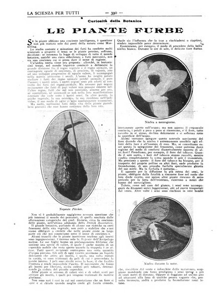 La scienza per tutti giornale popolare illustrato