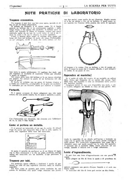 La scienza per tutti giornale popolare illustrato