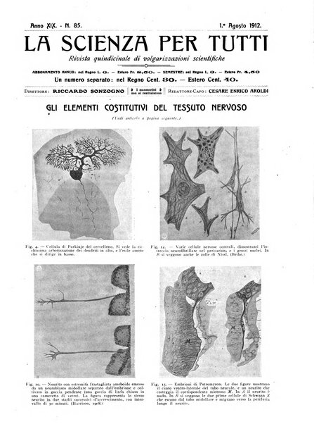 La scienza per tutti giornale popolare illustrato