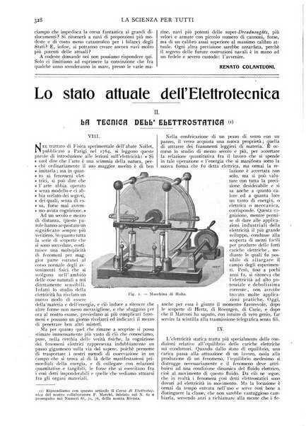 La scienza per tutti giornale popolare illustrato