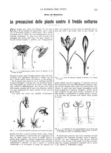 La scienza per tutti giornale popolare illustrato