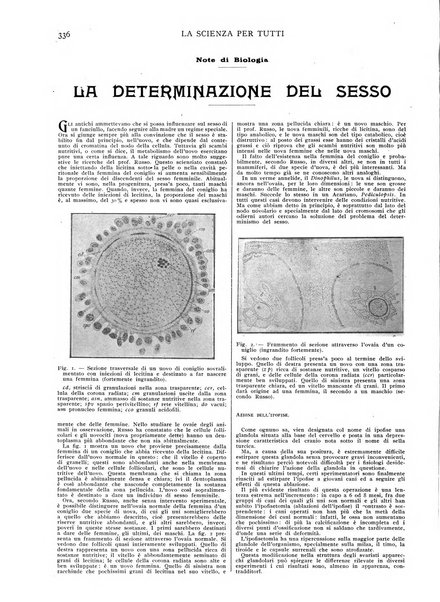 La scienza per tutti giornale popolare illustrato