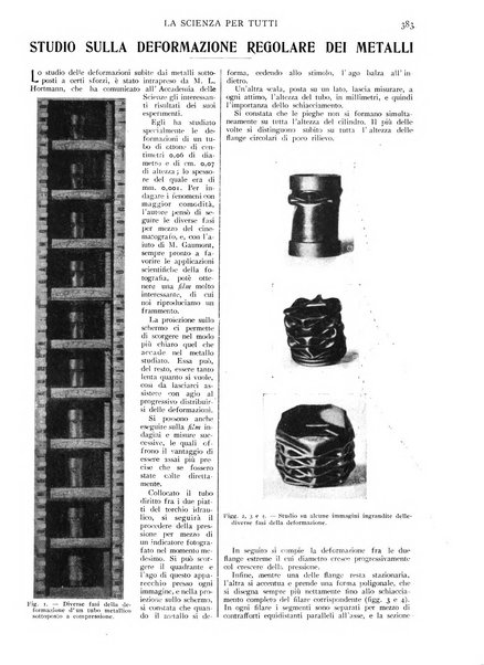 La scienza per tutti giornale popolare illustrato