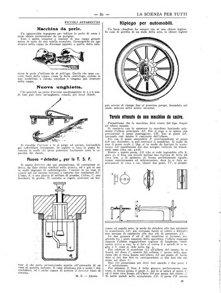 La scienza per tutti giornale popolare illustrato