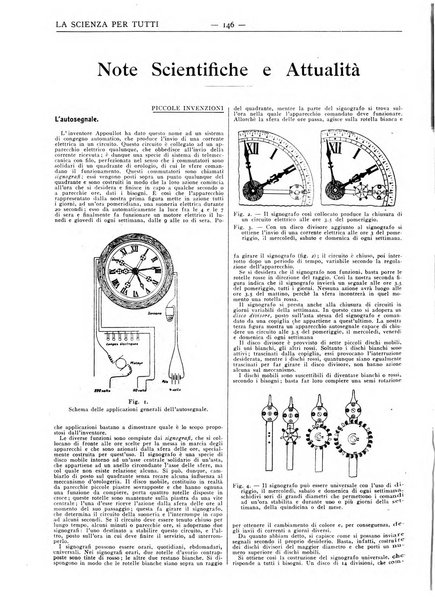 La scienza per tutti giornale popolare illustrato