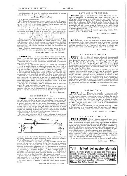 La scienza per tutti giornale popolare illustrato