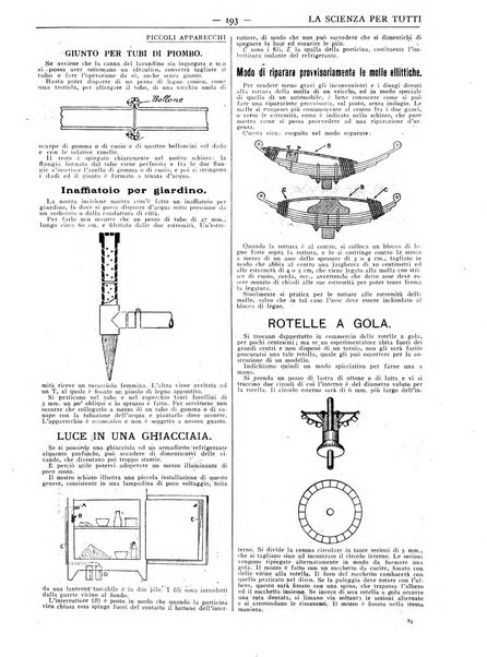 La scienza per tutti giornale popolare illustrato