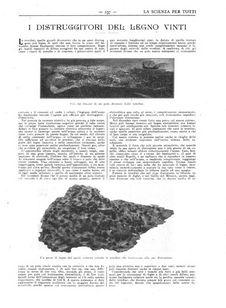 La scienza per tutti giornale popolare illustrato