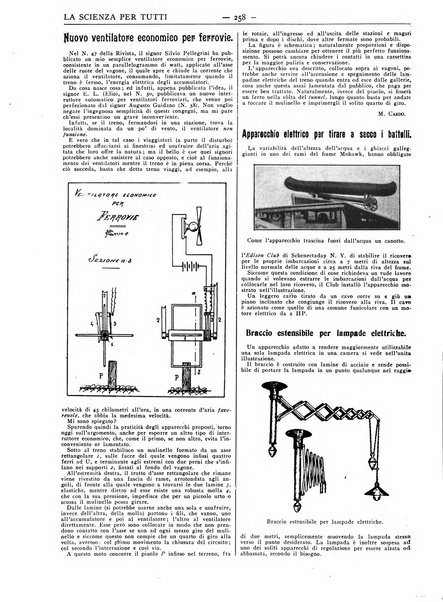 La scienza per tutti giornale popolare illustrato