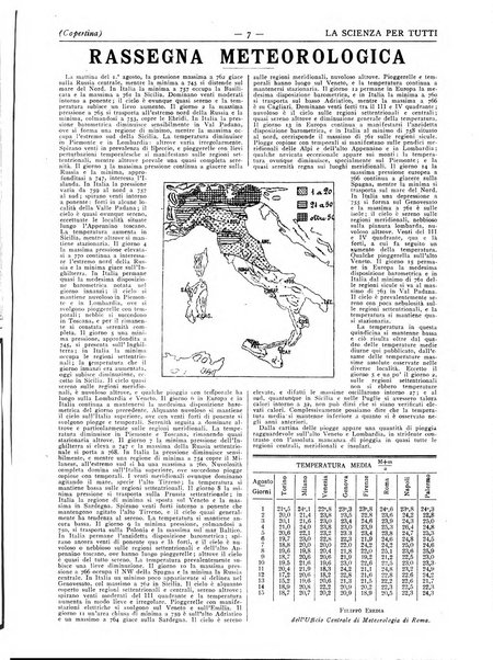 La scienza per tutti giornale popolare illustrato