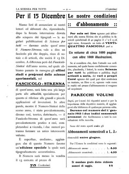 La scienza per tutti giornale popolare illustrato