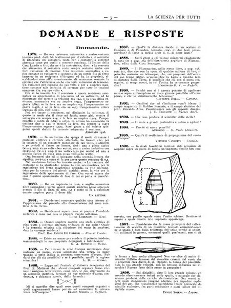 La scienza per tutti giornale popolare illustrato