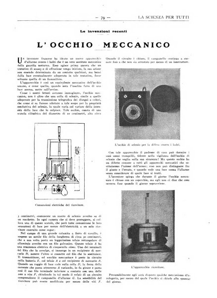 La scienza per tutti giornale popolare illustrato