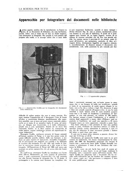 La scienza per tutti giornale popolare illustrato