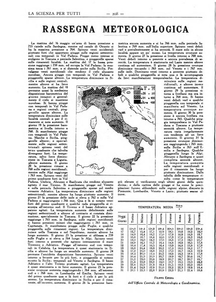 La scienza per tutti giornale popolare illustrato