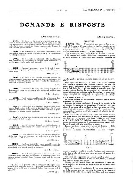 La scienza per tutti giornale popolare illustrato