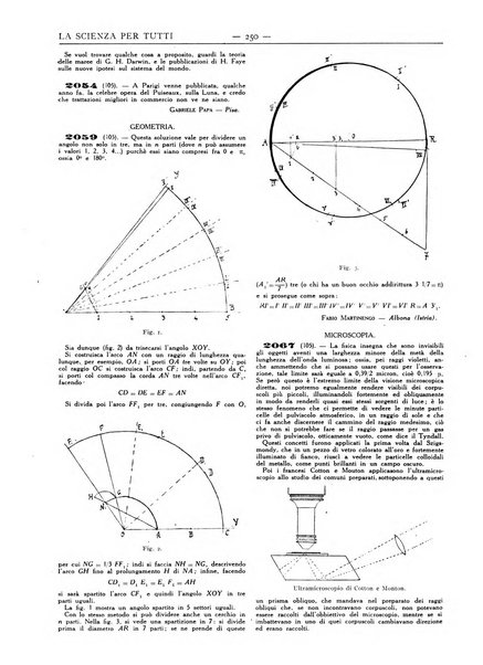 La scienza per tutti giornale popolare illustrato