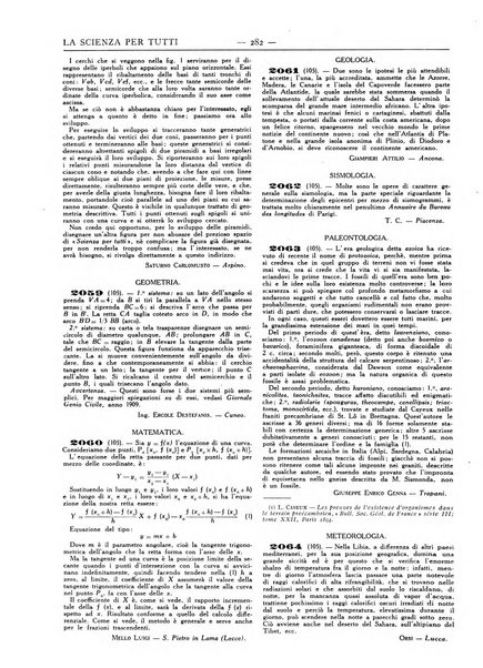 La scienza per tutti giornale popolare illustrato