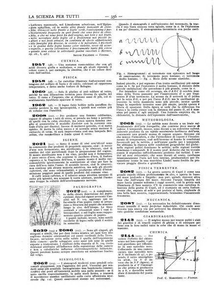 La scienza per tutti giornale popolare illustrato