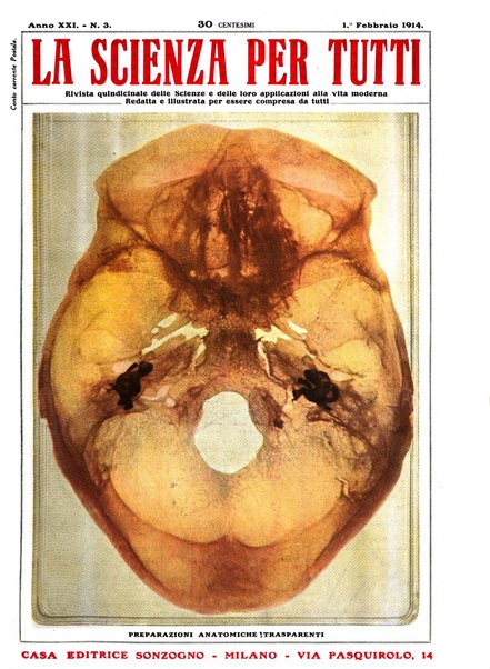 La scienza per tutti giornale popolare illustrato