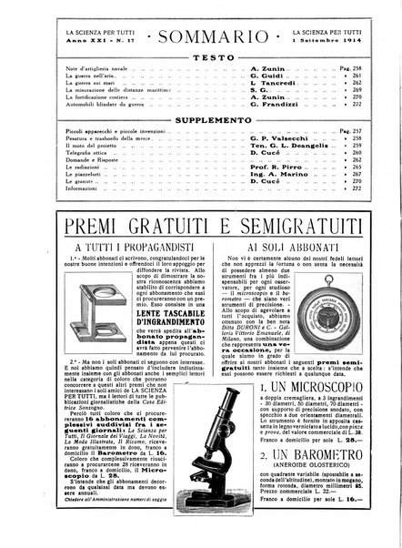 La scienza per tutti giornale popolare illustrato