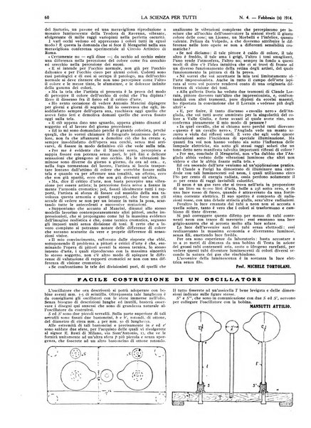 La scienza per tutti giornale popolare illustrato