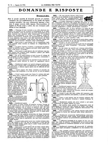 La scienza per tutti giornale popolare illustrato