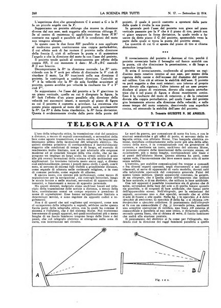 La scienza per tutti giornale popolare illustrato