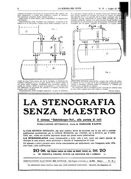 La scienza per tutti giornale popolare illustrato