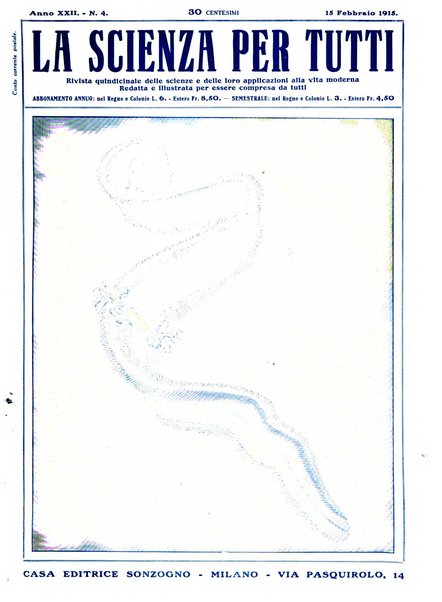 La scienza per tutti giornale popolare illustrato