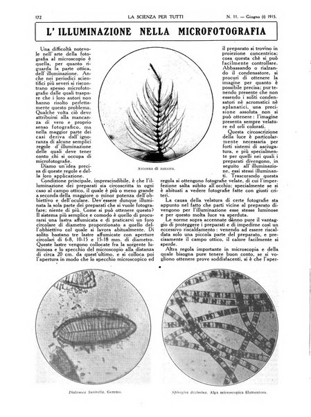 La scienza per tutti giornale popolare illustrato