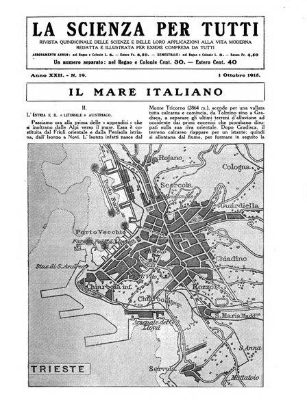 La scienza per tutti giornale popolare illustrato