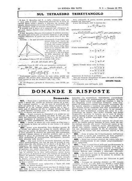 La scienza per tutti giornale popolare illustrato